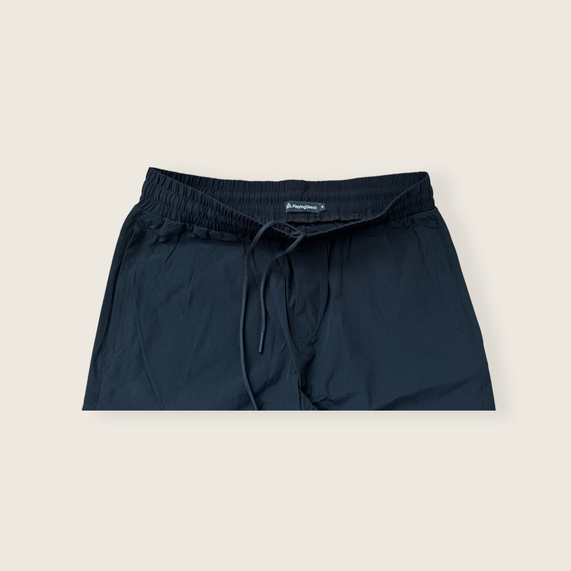 Playing Direct Premium Elite Black Cargo Pant - Featuring Subtle Black Embroidered Emblem