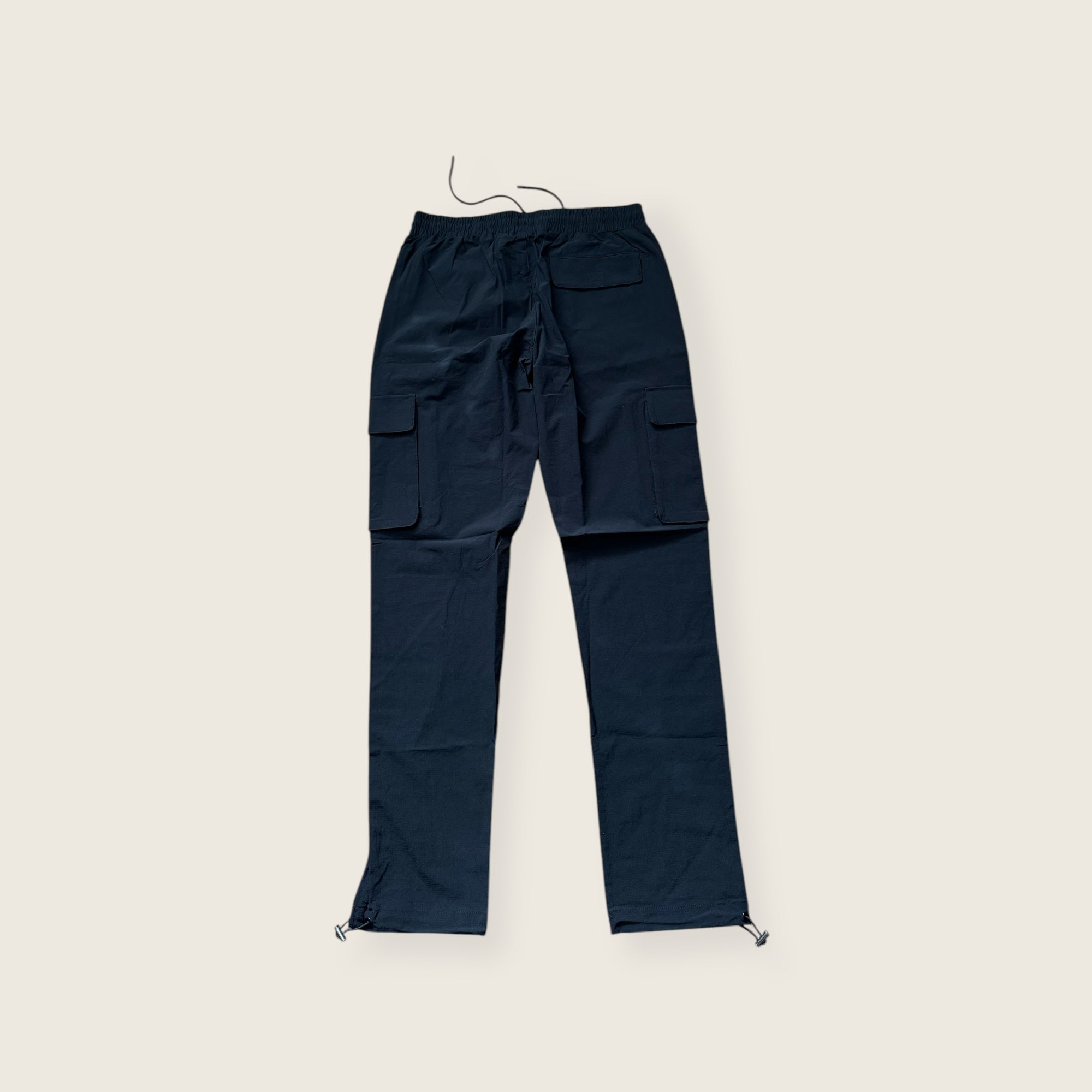 Playing Direct Premium Elite Black Cargo Pant - Featuring Subtle Black Embroidered Emblem