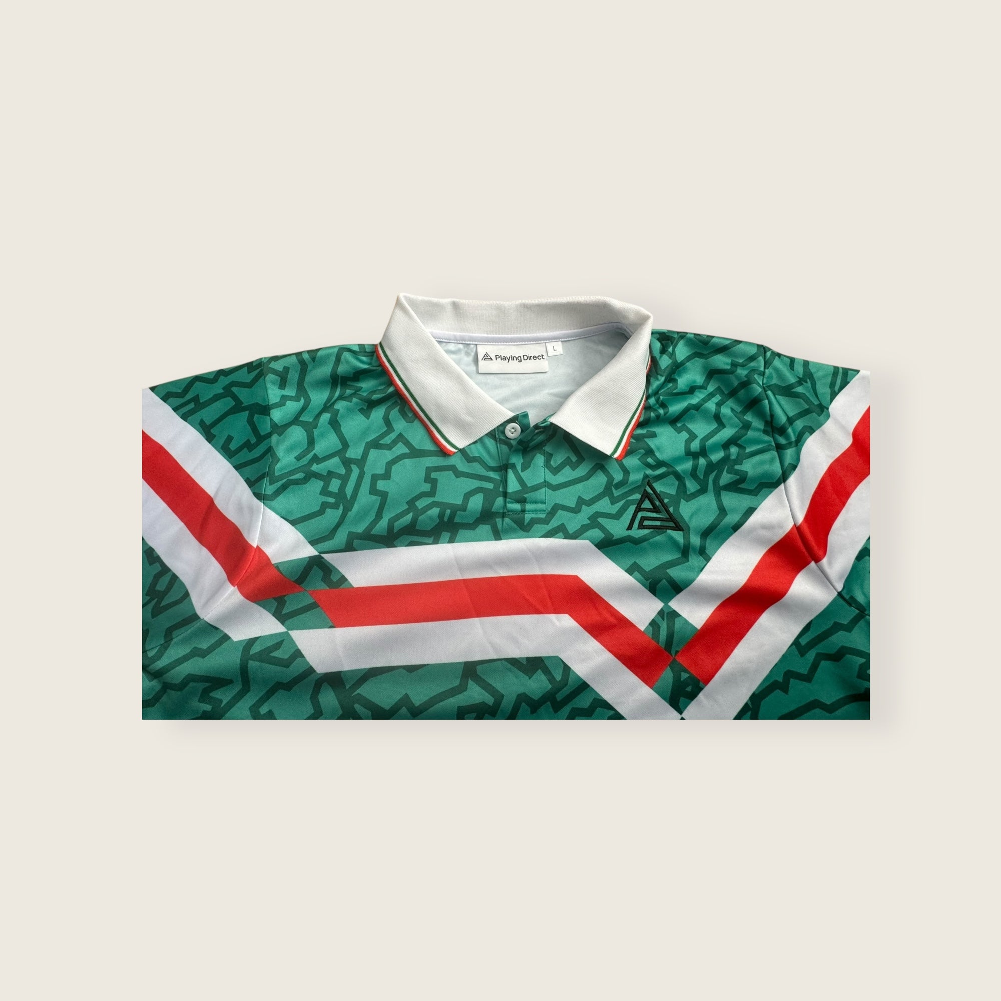 Playing Direct Green Retro Jersey – Limited Edition